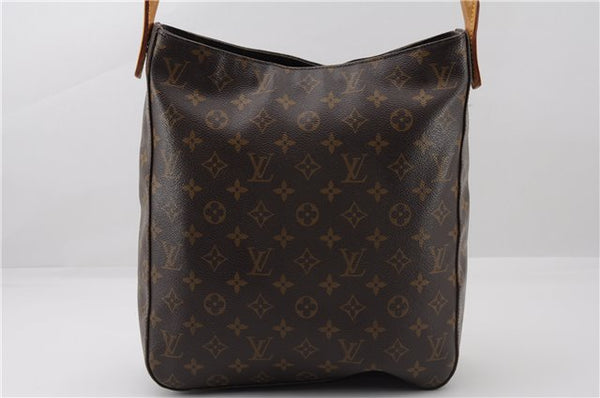 Authentic Louis Vuitton Monogram Looping GM Shoulder Bag M51145 LV 3063F