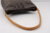 Authentic Louis Vuitton Monogram Looping GM Shoulder Bag M51145 LV 3063F