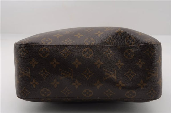 Authentic Louis Vuitton Monogram Looping GM Shoulder Bag M51145 LV 3063F