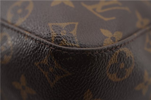 Authentic Louis Vuitton Monogram Looping GM Shoulder Bag M51145 LV 3063F