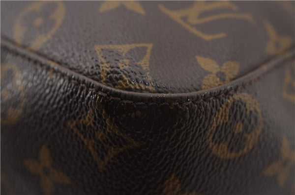 Authentic Louis Vuitton Monogram Looping GM Shoulder Bag M51145 LV 3063F