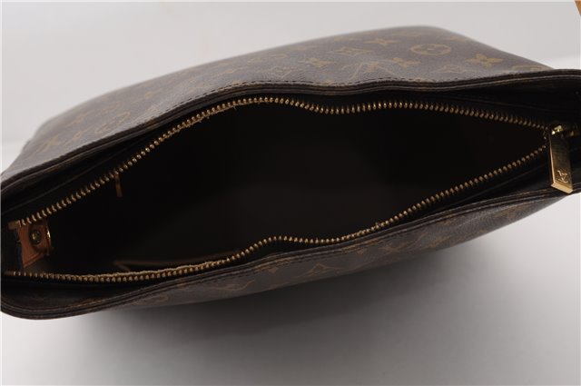 Authentic Louis Vuitton Monogram Looping GM Shoulder Bag M51145 LV 3063F