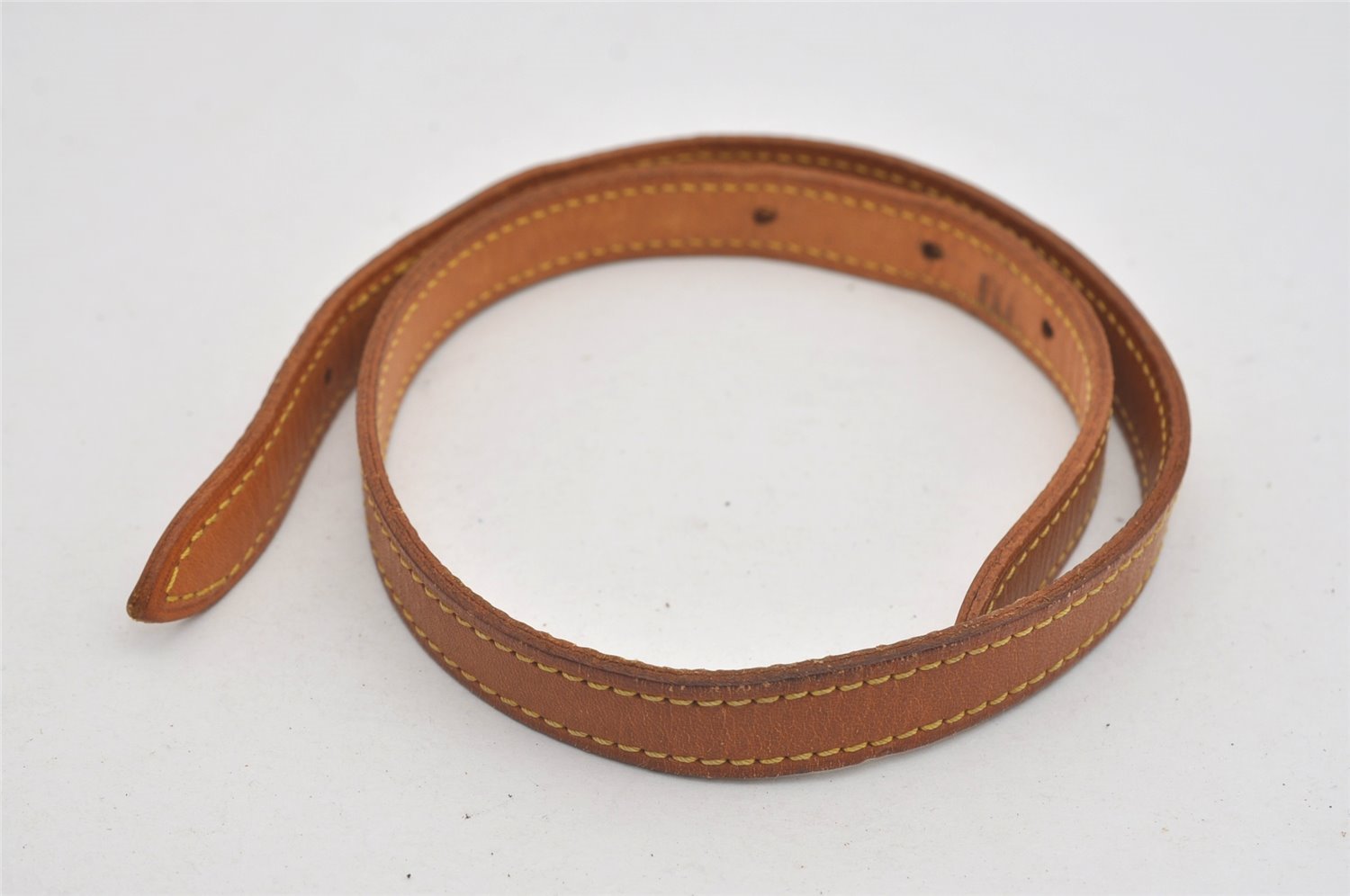 Authentic Louis Vuitton Leather Shoulder Strap For Bucket PM 27.6