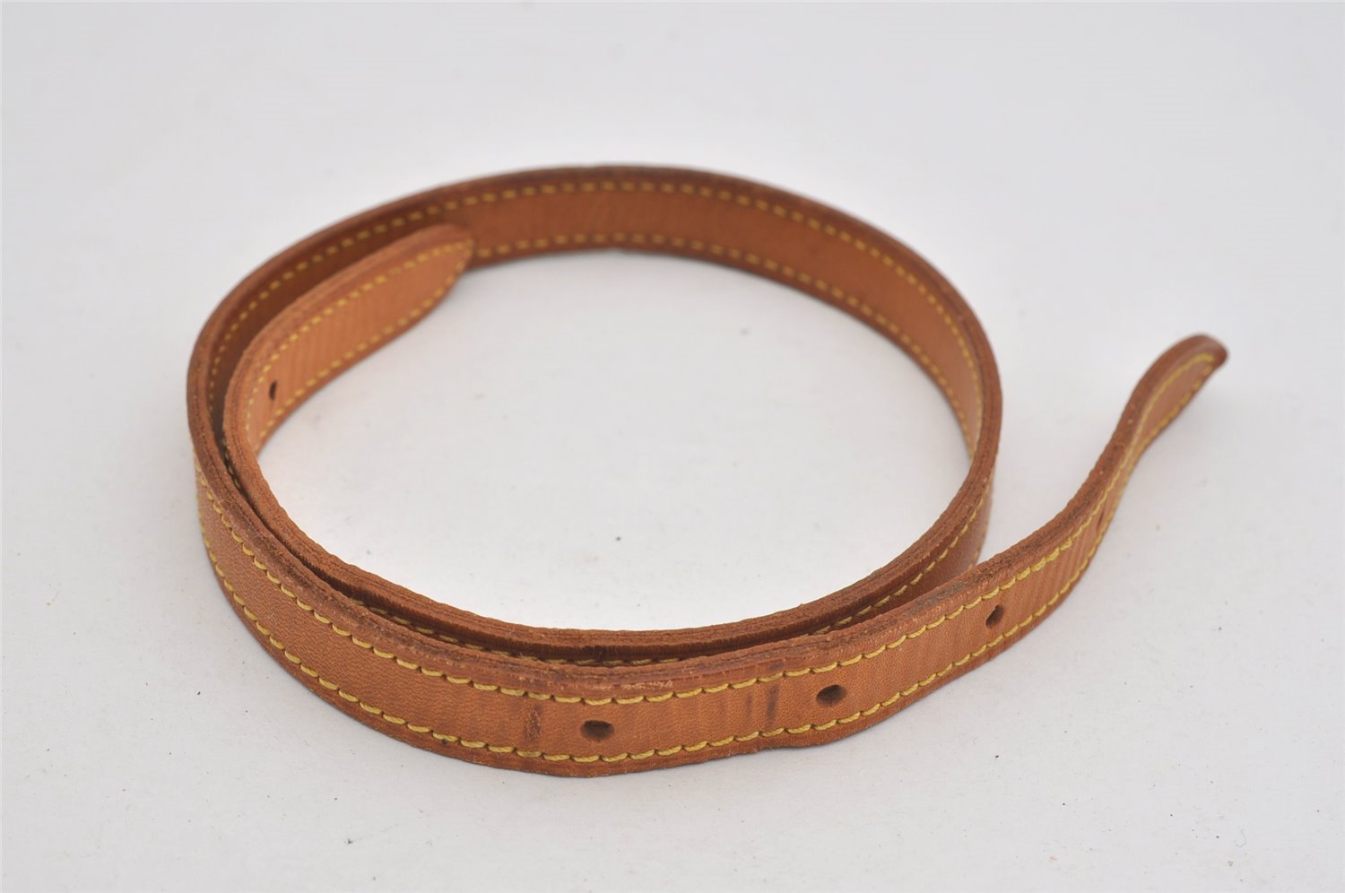 Authentic Louis Vuitton Leather Shoulder Strap For Bucket PM 27.6