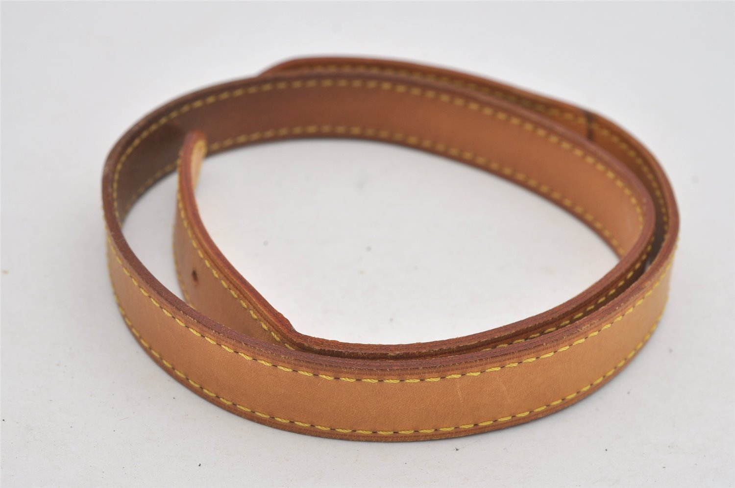 Authentic Louis Vuitton Leather Shoulder Strap For Bucket PM 28