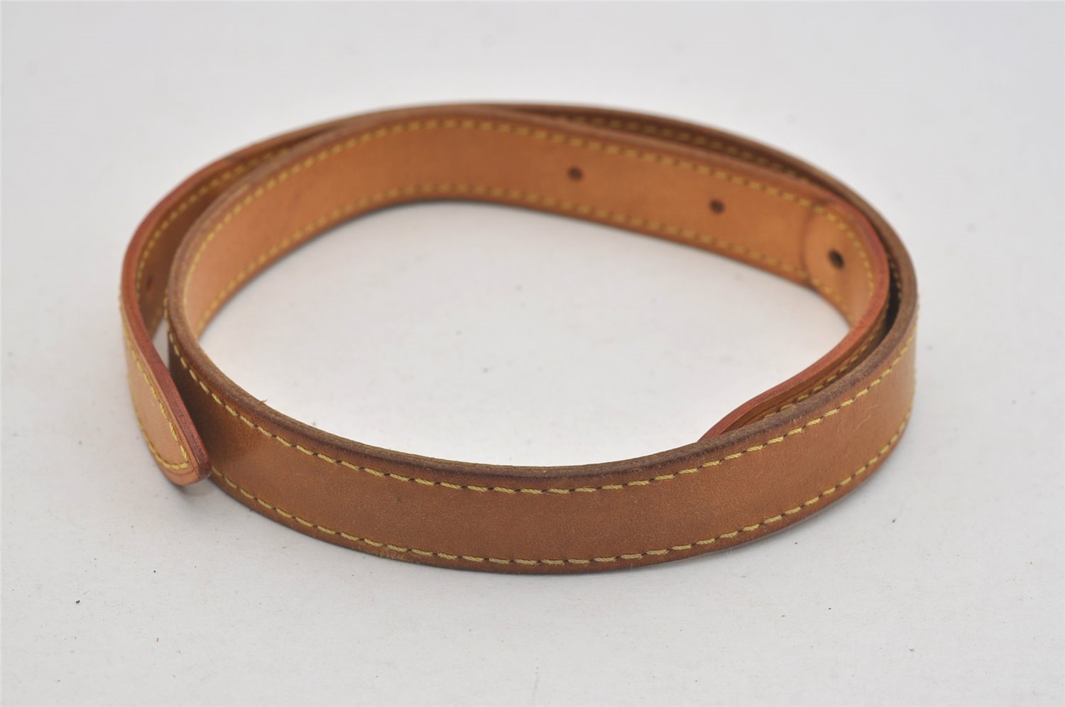 Authentic Louis Vuitton Leather Shoulder Strap For Bucket PM 28