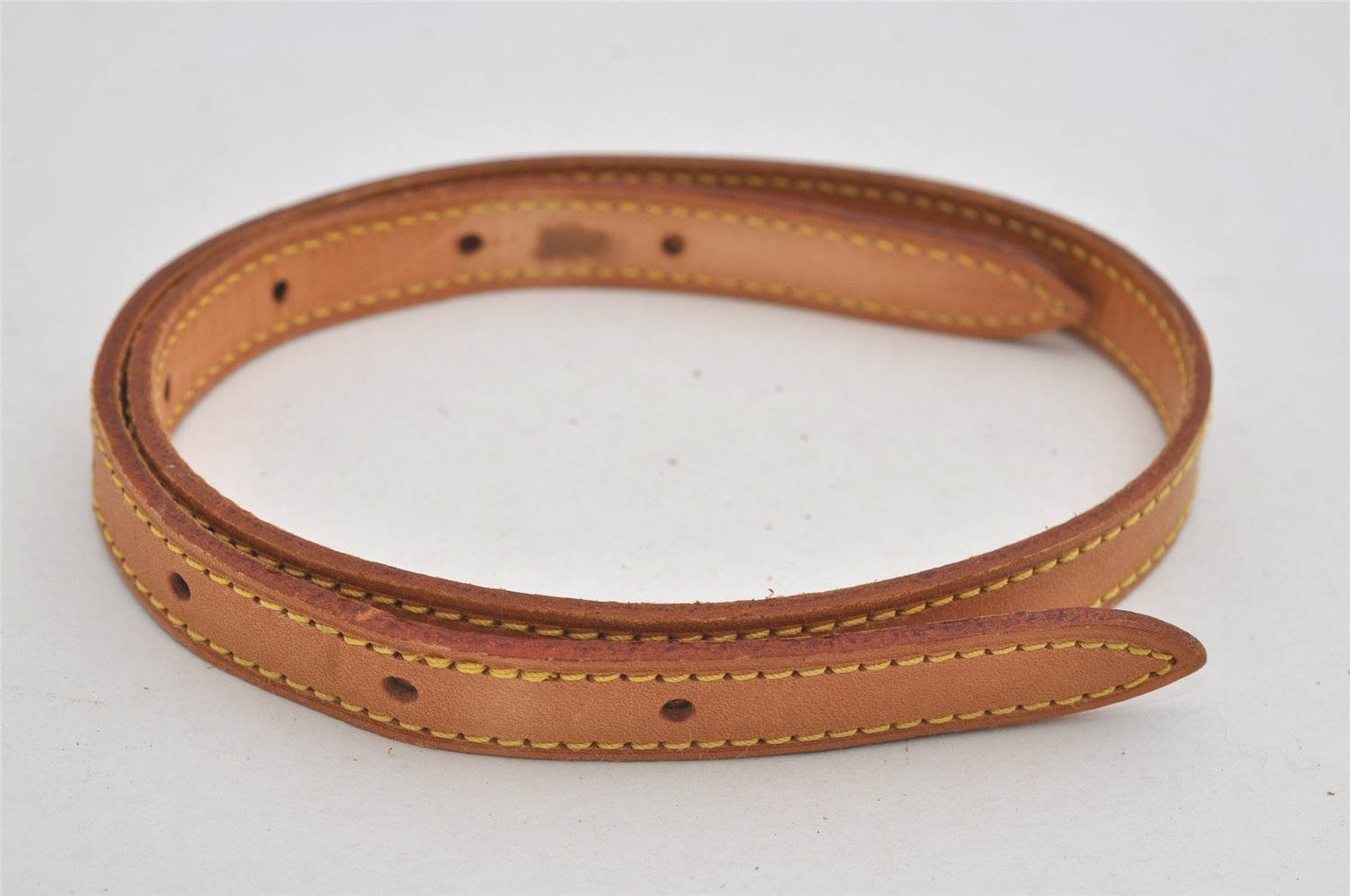 Authentic Louis Vuitton Leather Shoulder Strap For Bucket PM 27.6