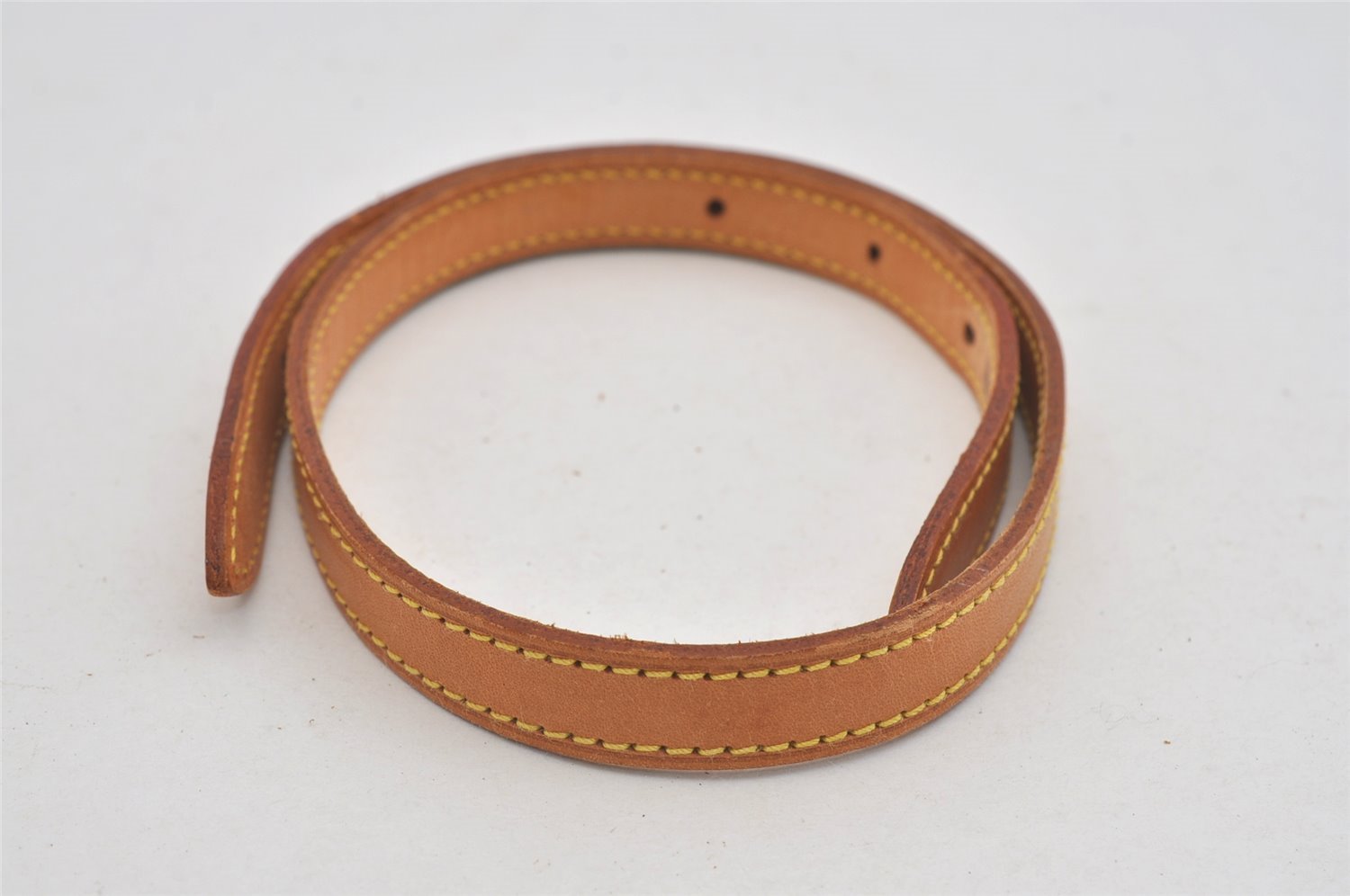 Authentic Louis Vuitton Leather Shoulder Strap For Bucket PM 27.6