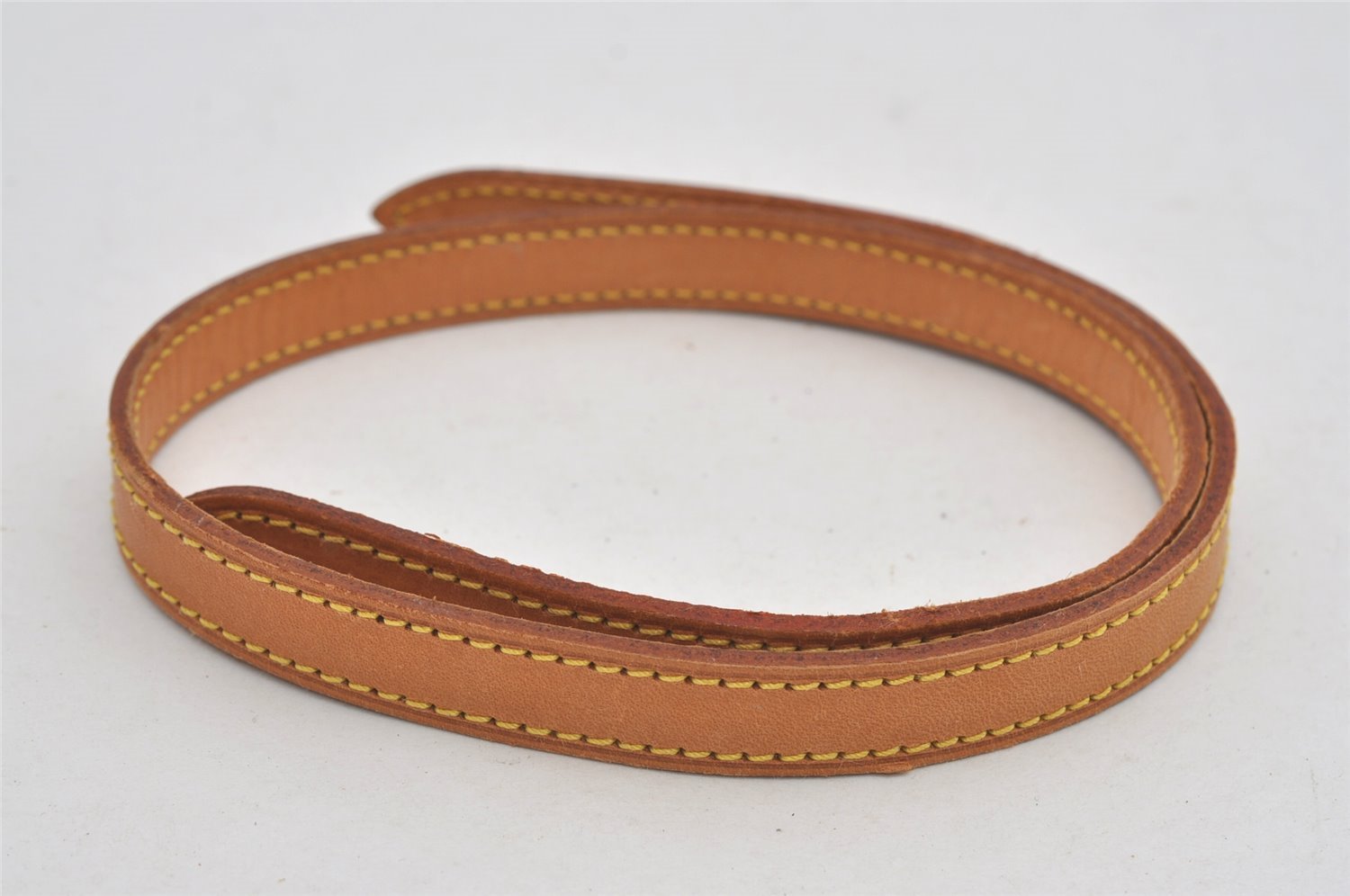 Authentic Louis Vuitton Leather Shoulder Strap For Bucket PM 27.6