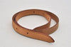 Authentic Louis Vuitton Leather Shoulder Strap For Bucket PM 27.6" Beige 3065I