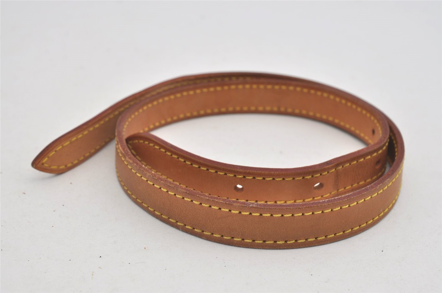 Authentic Louis Vuitton Leather Shoulder Strap For Bucket PM 27.6