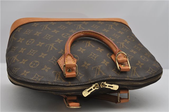 Authentic Louis Vuitton Monogram Alma Hand Bag Purse M51130 LV 3066F