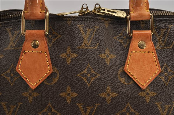 Authentic Louis Vuitton Monogram Alma Hand Bag Purse M51130 LV 3066F