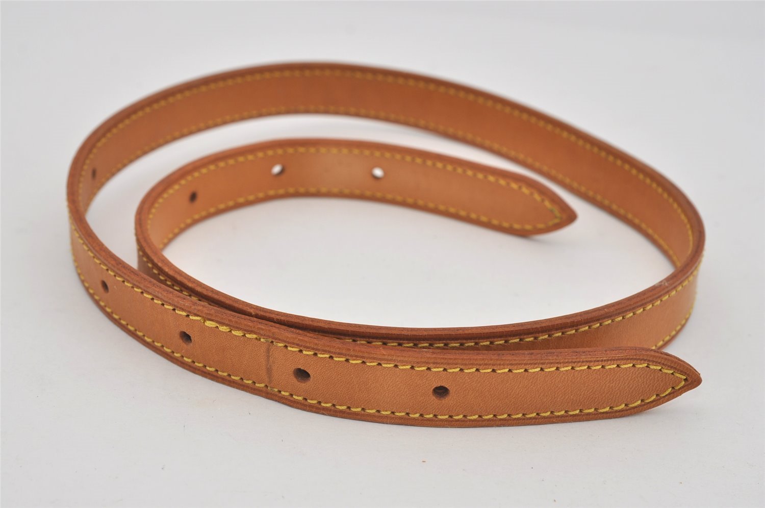 Authentic Louis Vuitton Leather Shoulder Strap For Bucket GM 31.9