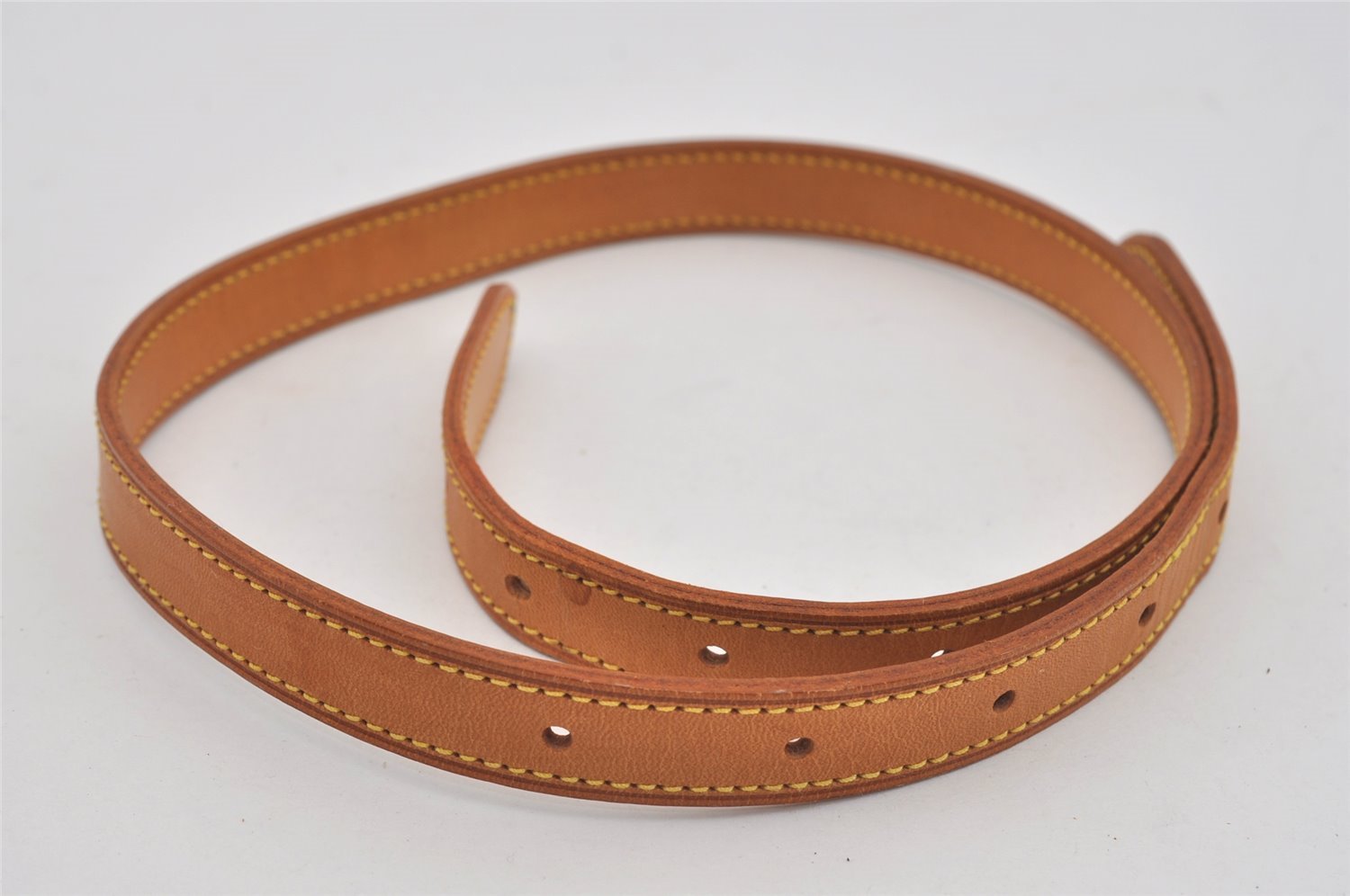 Authentic Louis Vuitton Leather Shoulder Strap For Bucket GM 31.9