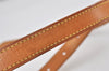 Authentic Louis Vuitton Leather Shoulder Strap For Bucket GM 31.9" Beige 3066I