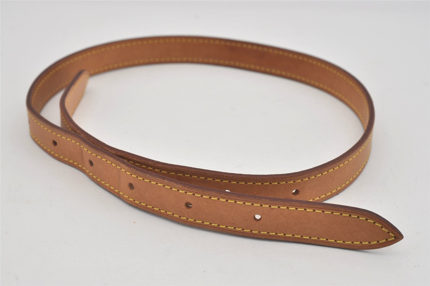 Authentic Louis Vuitton Leather Shoulder Strap For Bucket GM 31.9