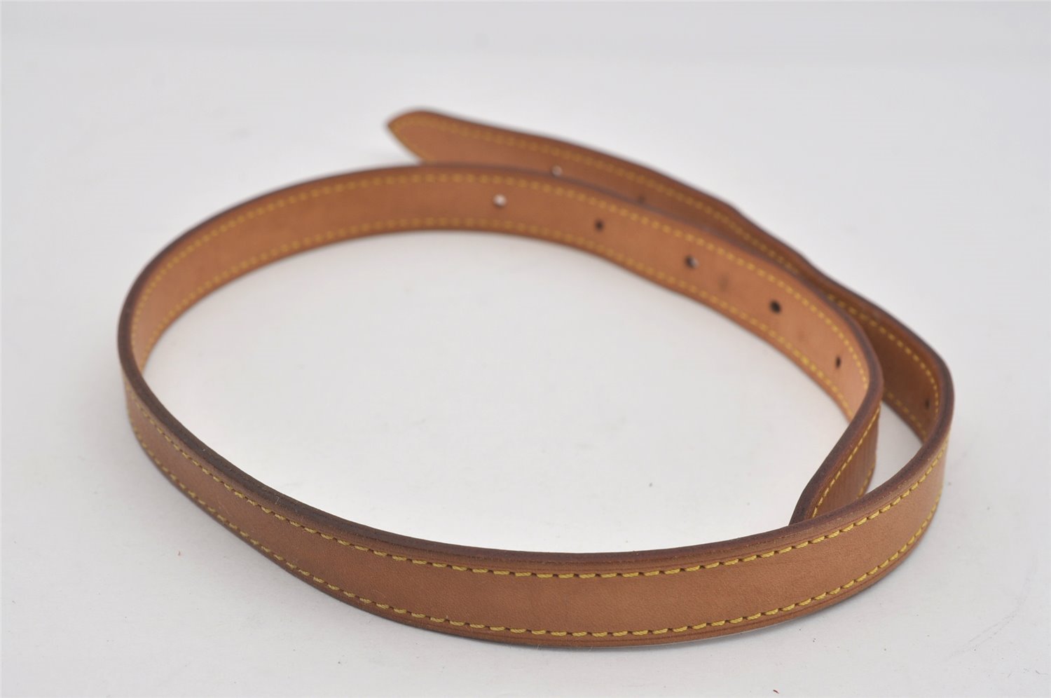 Authentic Louis Vuitton Leather Shoulder Strap For Bucket GM 31.9