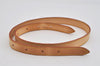 Authentic Louis Vuitton Leather Shoulder Strap For Bucket GM 31.9" Beige 3067I