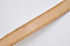 Authentic Louis Vuitton Leather Shoulder Strap For Bucket GM 31.9" Beige 3067I