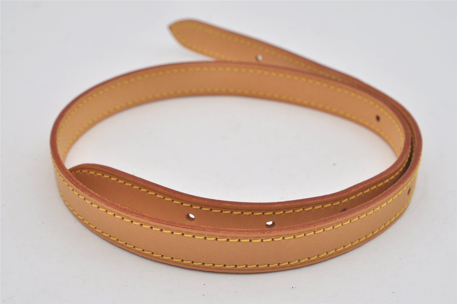 Authentic Louis Vuitton Leather Shoulder Strap For Bucket GM 31.9