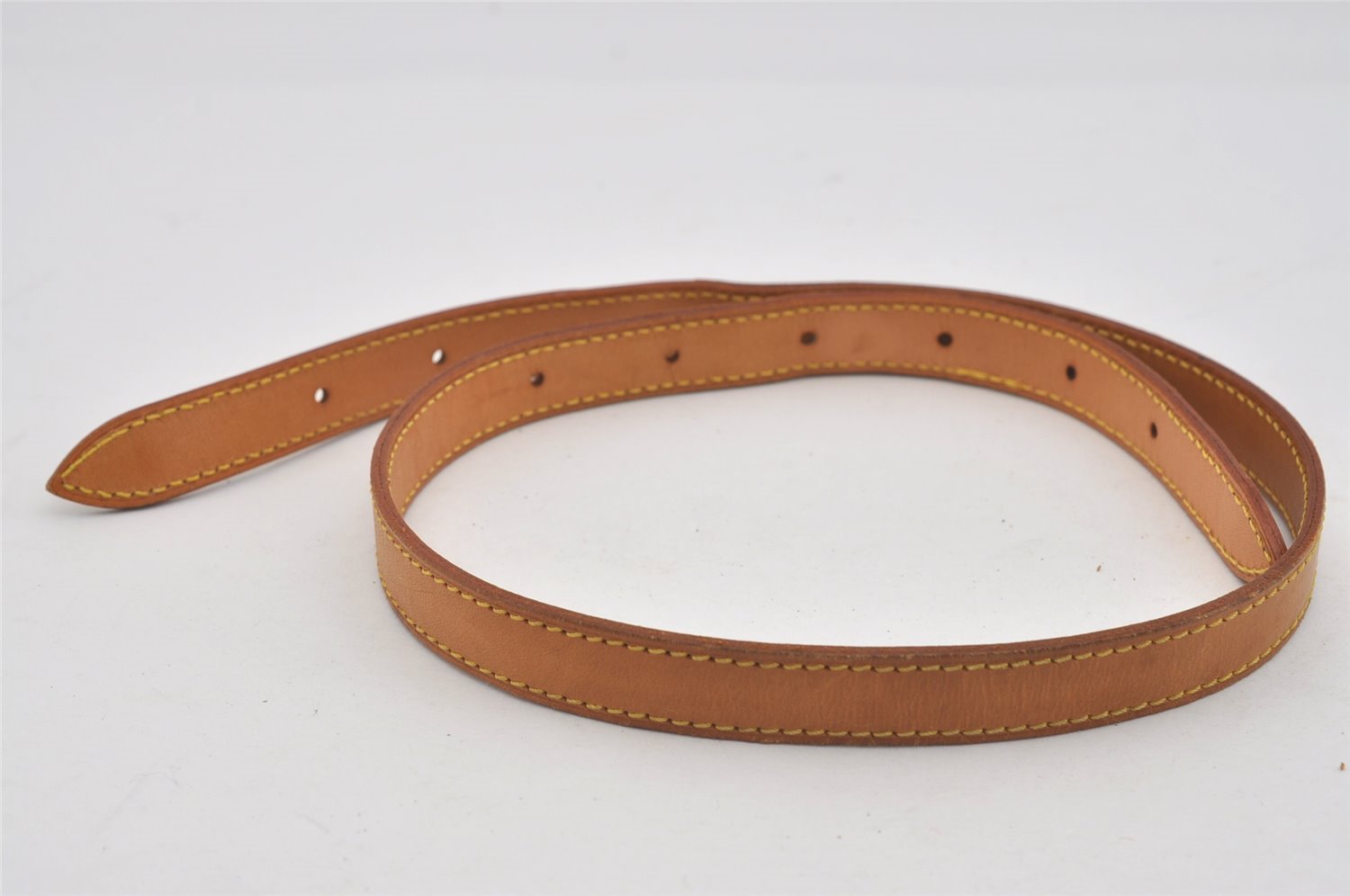 Authentic Louis Vuitton Leather Shoulder Strap For Bucket GM 31.9