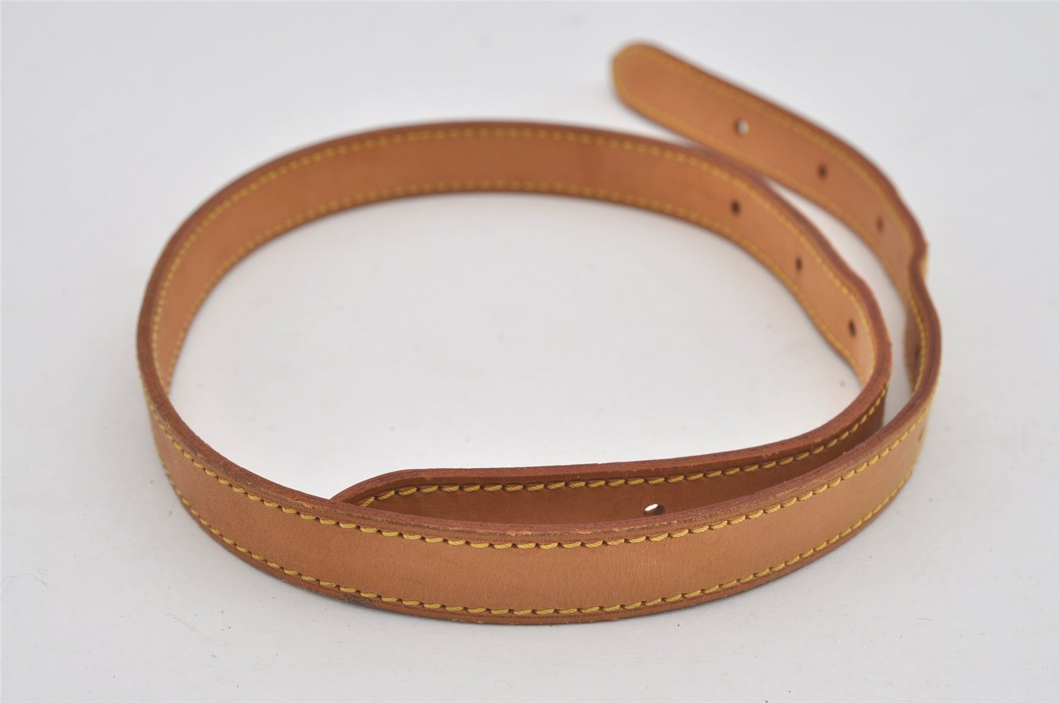 Authentic Louis Vuitton Leather Shoulder Strap For Bucket GM 31.9