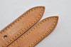 Authentic Louis Vuitton Leather Shoulder Strap For Bucket GM 31.9" Beige 3068I