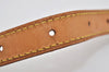 Authentic Louis Vuitton Leather Shoulder Strap For Bucket GM 31.9" Beige 3068I