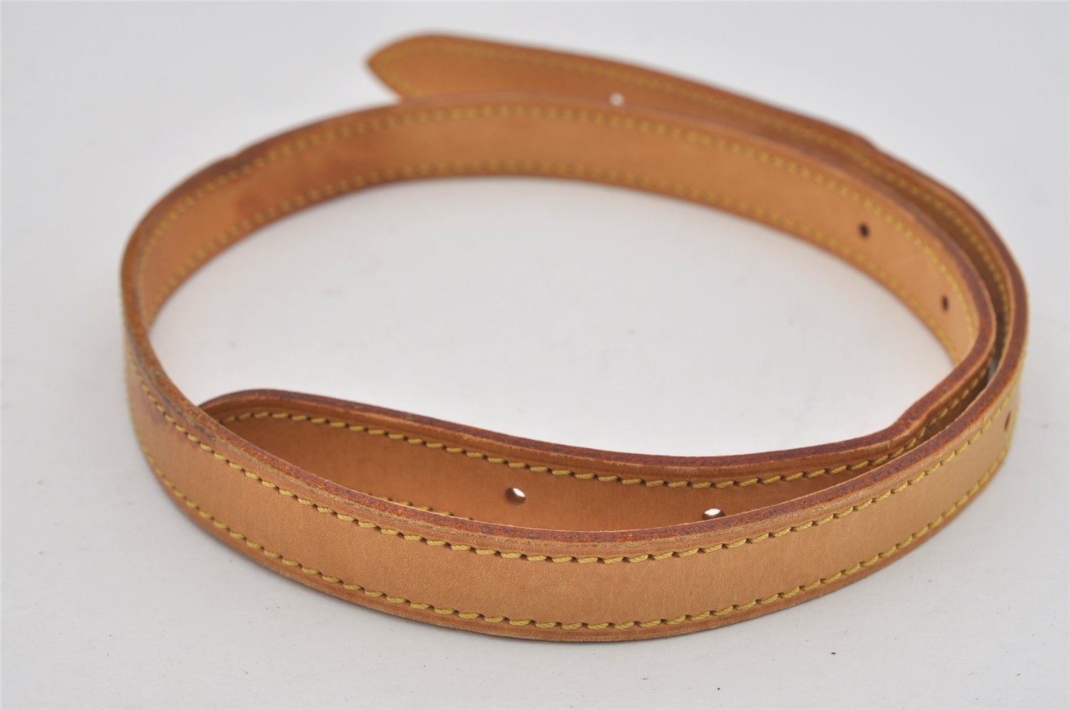 Authentic Louis Vuitton Leather Shoulder Strap For Bucket GM 31.9