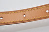 Authentic Louis Vuitton Leather Shoulder Strap For Bucket GM 31.9" Beige 3069I