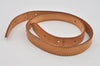 Authentic Louis Vuitton Leather Shoulder Strap For Bucket GM 31.9" Beige 3070I