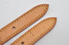 Authentic Louis Vuitton Leather Shoulder Strap For Bucket GM 31.9" Beige 3070I