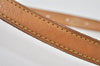 Authentic Louis Vuitton Leather Shoulder Strap For Bucket GM 31.9" Beige 3070I