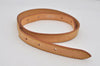 Authentic Louis Vuitton Leather Shoulder Strap For Bucket GM 31.9" Beige 3071I