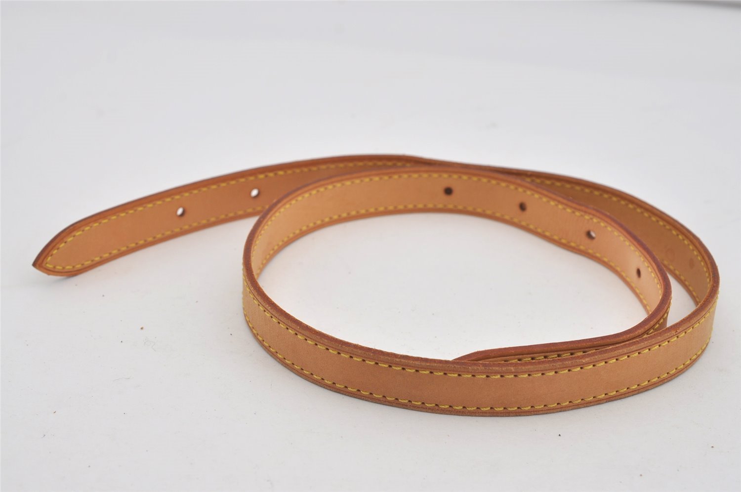 Authentic Louis Vuitton Leather Shoulder Strap For Bucket GM 31.9