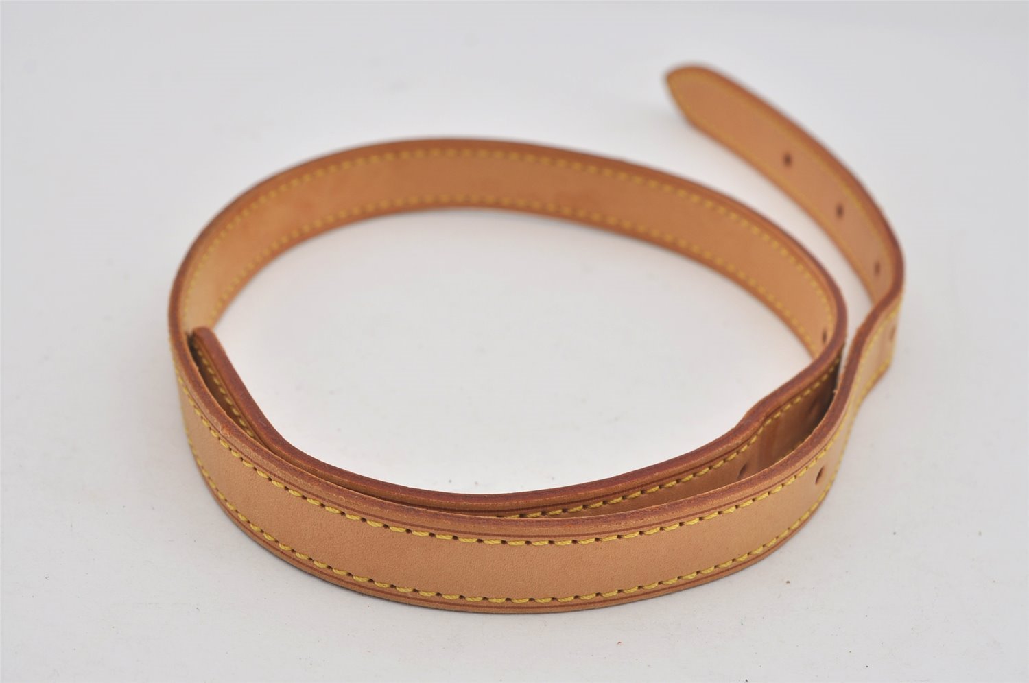 Authentic Louis Vuitton Leather Shoulder Strap For Bucket GM 31.9