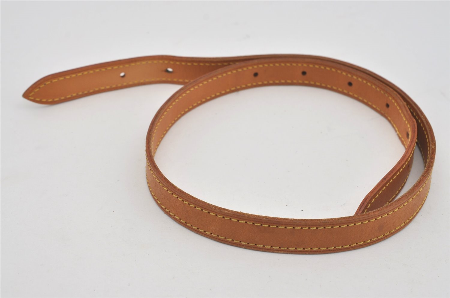 Authentic Louis Vuitton Leather Shoulder Strap For Bucket GM 31.9