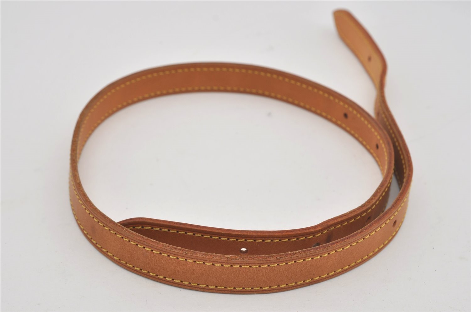 Authentic Louis Vuitton Leather Shoulder Strap For Bucket GM 31.9