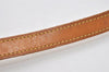 Authentic Louis Vuitton Leather Shoulder Strap For Bucket GM 31.9" Beige 3072I