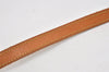 Authentic Louis Vuitton Leather Shoulder Strap For Bucket GM 31.9" Beige 3072I