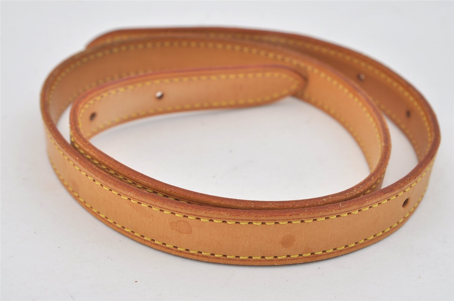 Authentic Louis Vuitton Leather Shoulder Strap For Bucket GM 31.9