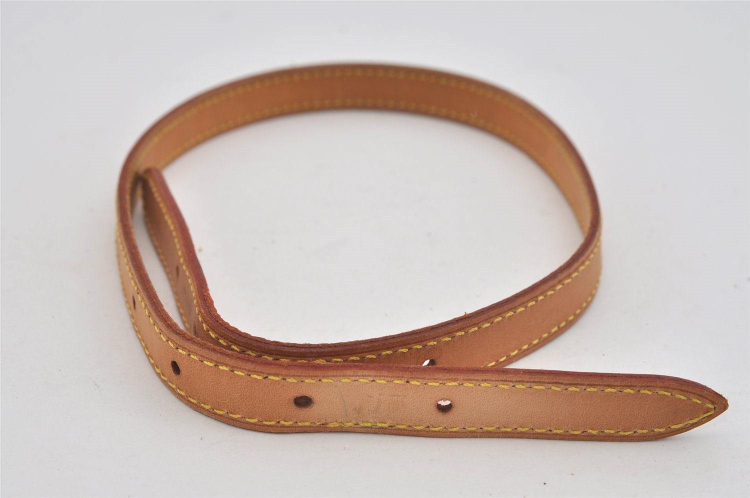 Authentic Louis Vuitton Leather Shoulder Strap For Bucket PM 27.6