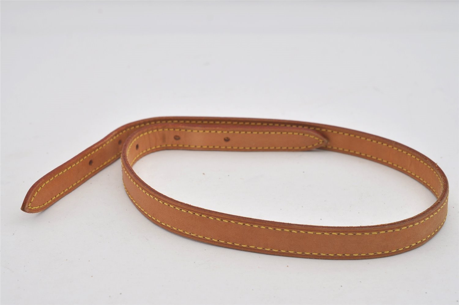 Authentic Louis Vuitton Leather Shoulder Strap For Bucket PM 27.6