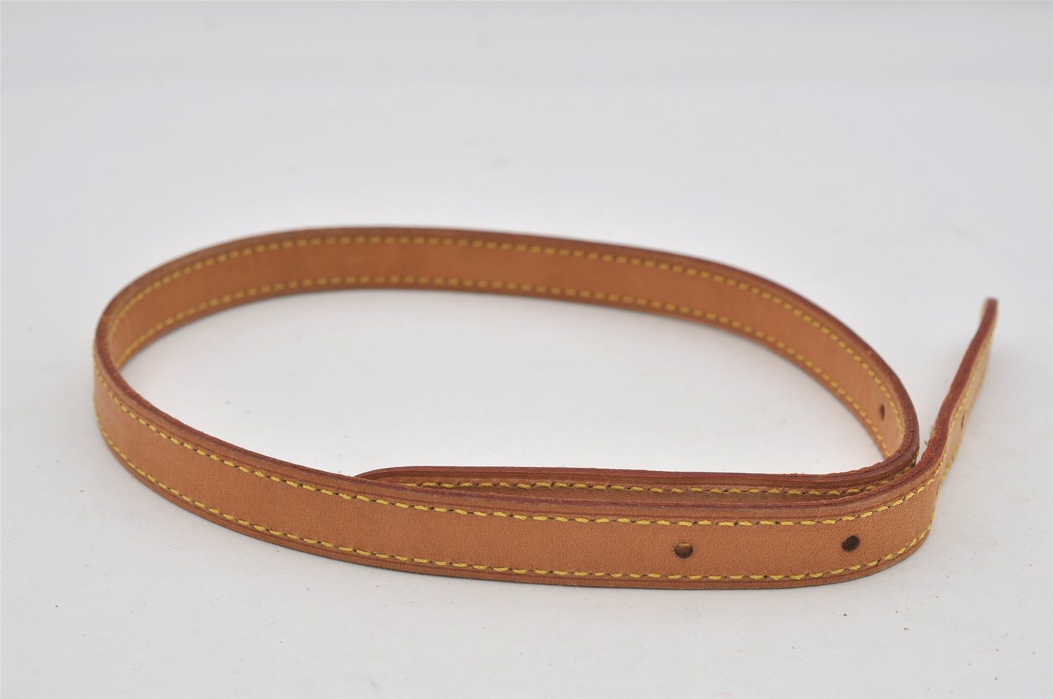 Authentic Louis Vuitton Leather Shoulder Strap For Bucket PM 27.6