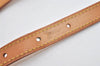 Authentic Louis Vuitton Leather Shoulder Strap For Bucket PM 27.6" Beige 3073I