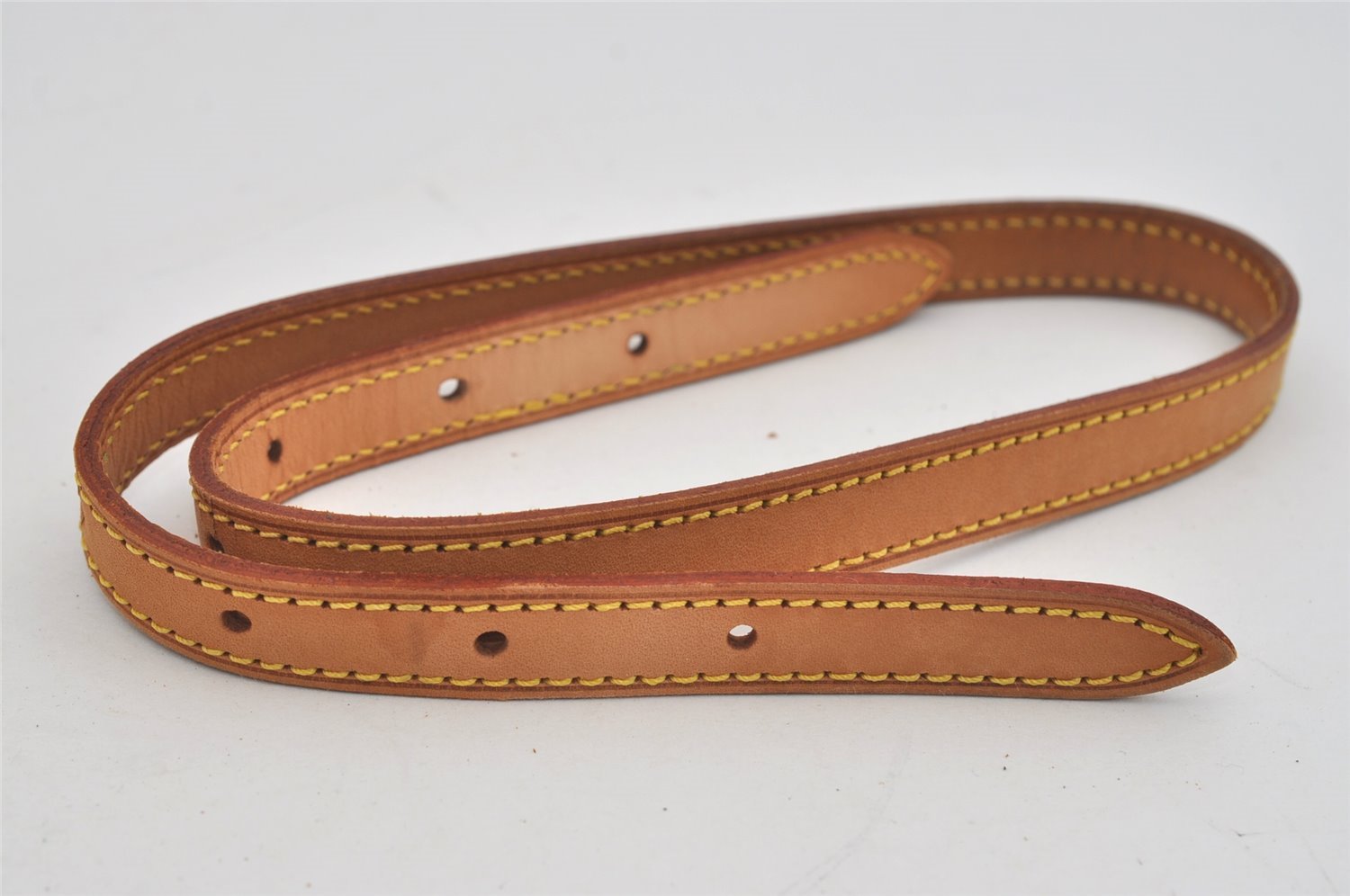 Authentic Louis Vuitton Leather Shoulder Strap For Bucket PM 27.6