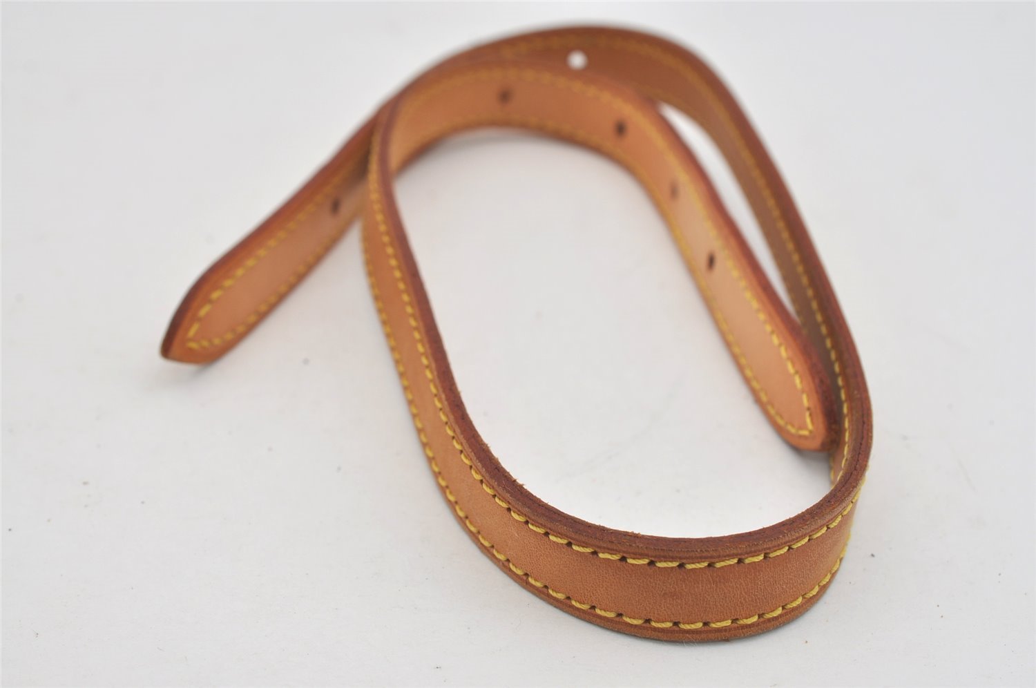 Authentic Louis Vuitton Leather Shoulder Strap For Bucket PM 27.6