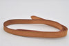 Authentic Louis Vuitton Leather Shoulder Strap For Bucket PM 27.6" Beige 3073I