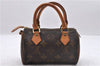 Authentic Louis Vuitton Monogram Mini Speedy Hand Bag Purse M41534 LV 3074D